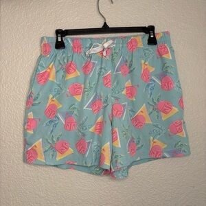 Chubbies x Star Wars Swim Trunk Shorts Tropical Darth Vader Blue Pink Beach